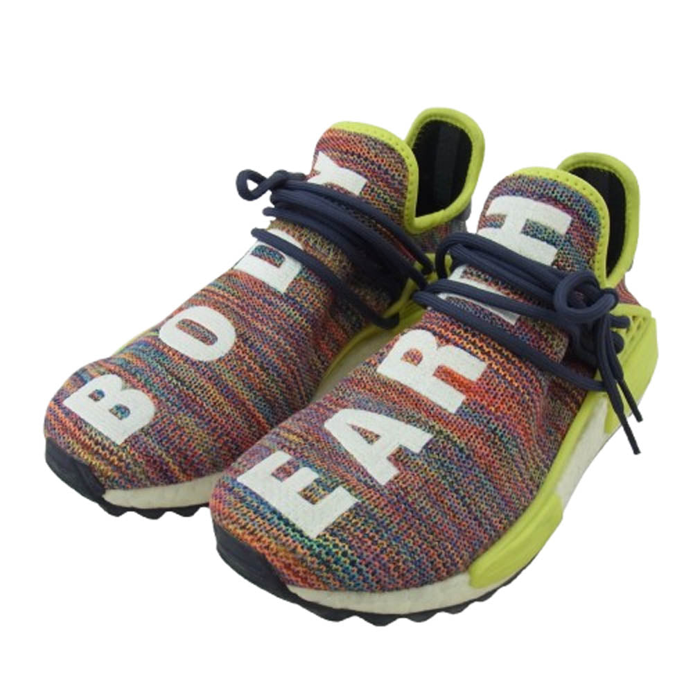 adidas アディダス × Pharrell Williams ファレル・ウィリアムス adidas Originals Human Race NMD Trail アディダス オリジナルス ヒューマン レース NMD トレイル ローカット スニーカー マルチカラー系 26cm【中古】