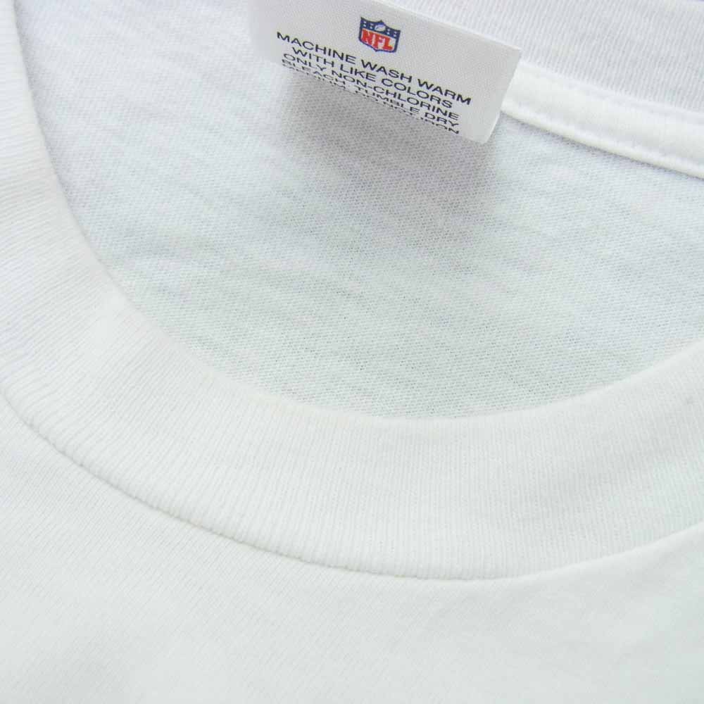 Supreme シュプリーム 19SS NFL Raiders 47 Pocket Tee レイダース ポケット 半袖 Tシャツ ホワイト系 M【中古】