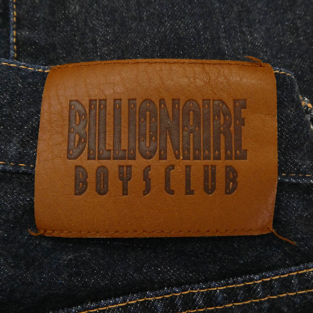 Billionaire Boys Club ビリオネアボーイズクラブ 刺繍 デニム パンツ インディゴブルー系 L【中古】