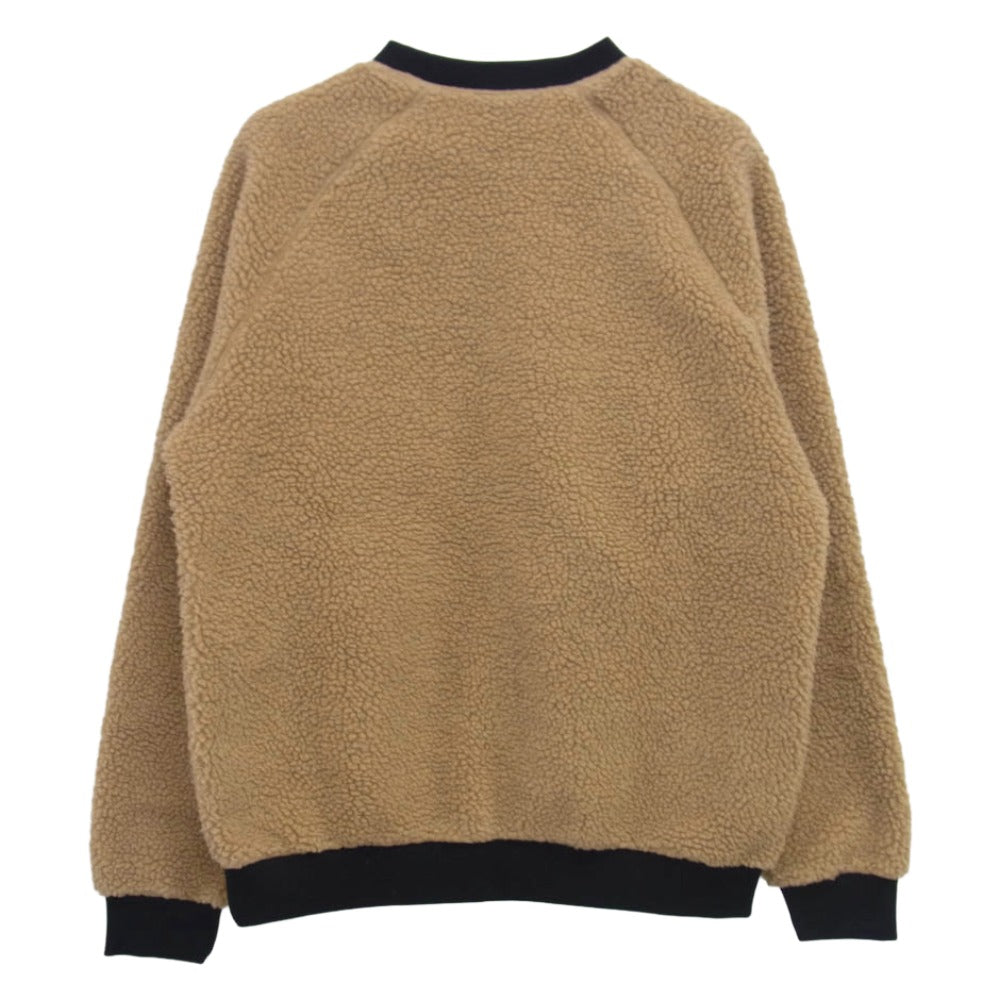 Carhartt カーハート WIP Prentis Sweatshirt プレンティス フリース スウェット シャツ ベージュ系 L【中古】