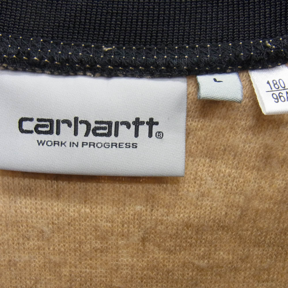 Carhartt カーハート WIP Prentis Sweatshirt プレンティス フリース スウェット シャツ ベージュ系 L【中古】