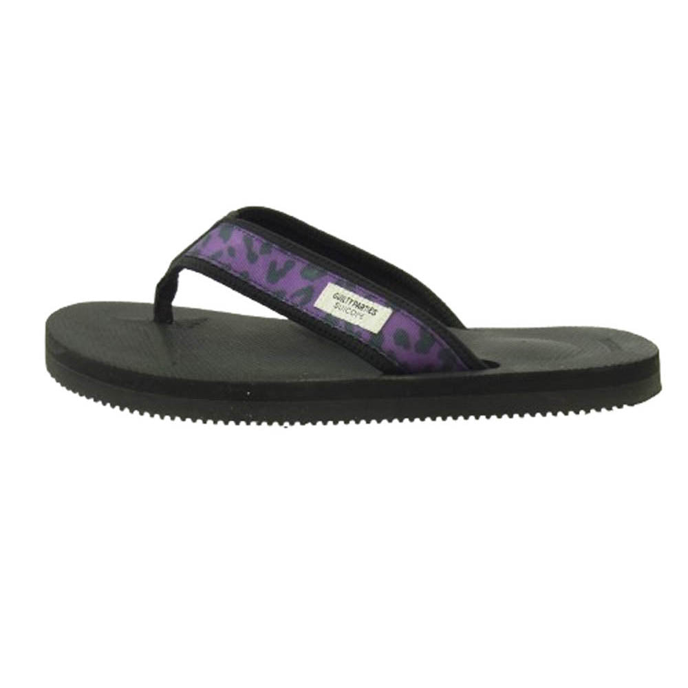 WACKO MARIA ワコマリア 21SS OG-021-2WM × suicoke スイコック レオパード サンダル ブラック系 パープル系 26cm【中古】