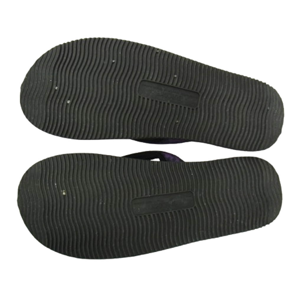 WACKO MARIA ワコマリア 21SS OG-021-2WM × suicoke スイコック レオパード サンダル ブラック系 パープル系 26cm【中古】