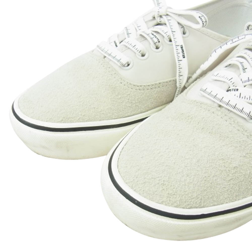 VANS バンズ VN000CEMGRY × TRIPSTER ComfyCush Authentic HC コンフィクッシュ オーセンティック ローカット スニーカー ホワイト系 26.5cm【中古】