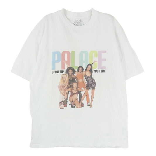 PALACE パレス Palace Spice Girls T-Shirt スパイス・ガールズ 半袖 Tシャツ オフホワイト系 L【中古】