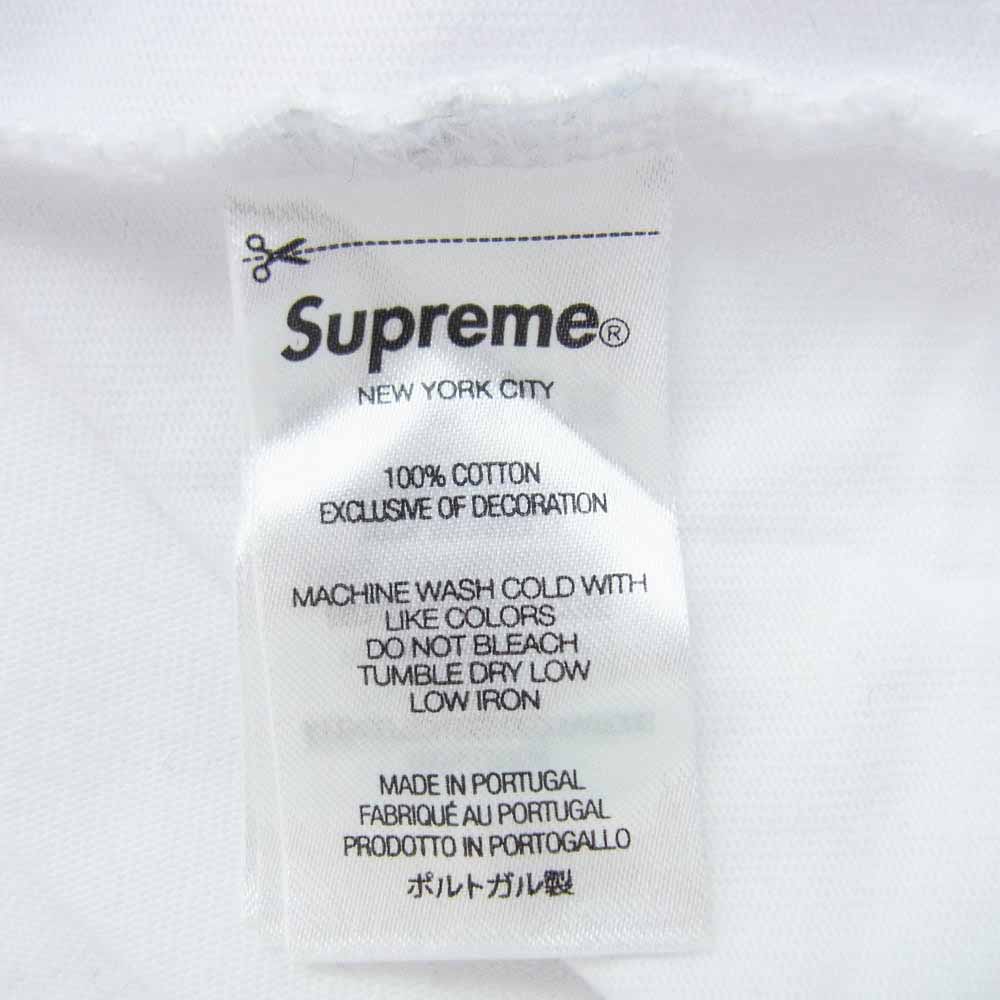 Supreme シュプリーム 23AW Small Box L/S Tee スモール ボックス ロゴ 長袖 Tシャツ ホワイト系 M【中古】