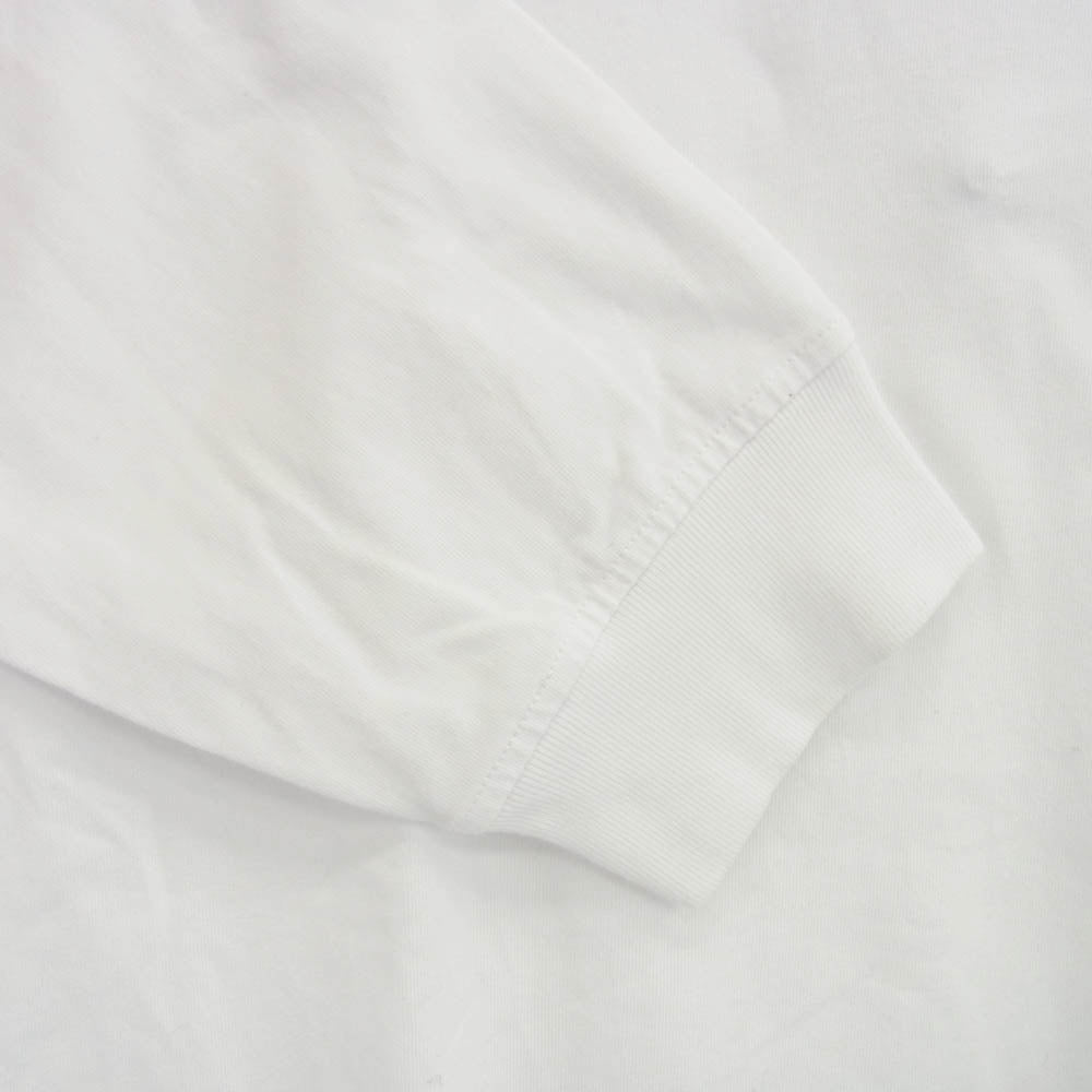 Supreme シュプリーム 23AW Small Box L/S Tee スモール ボックス ロゴ 長袖 Tシャツ ホワイト系 M【中古】