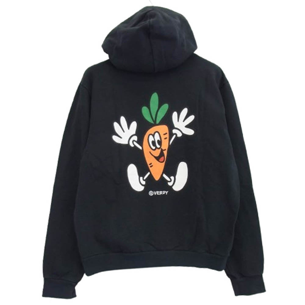 キャロットボーイ wested youth HOODY プルオーバー パーカー ブラック系 XL【中古】