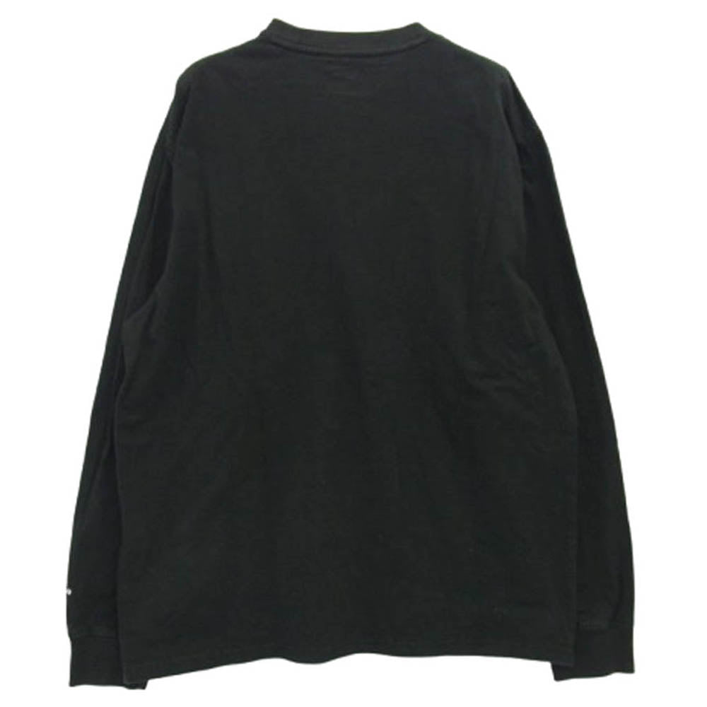 Supreme シュプリーム 19AW Cat L/S Pocket Tee キャット ポケット 長袖 Tシャツ ブラック系 M【中古】
