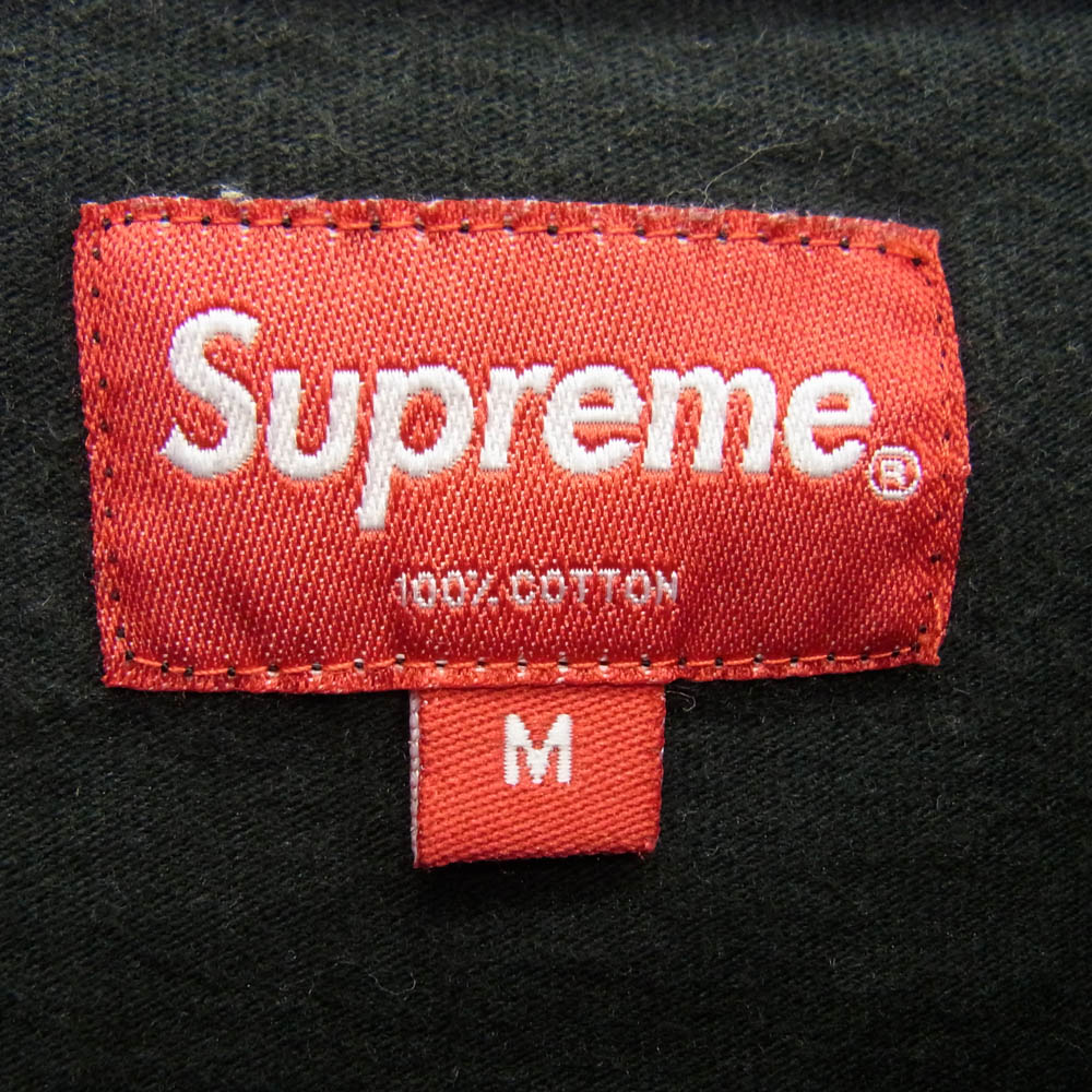 Supreme シュプリーム 19AW Cat L/S Pocket Tee キャット ポケット 長袖 Tシャツ ブラック系 M【中古】