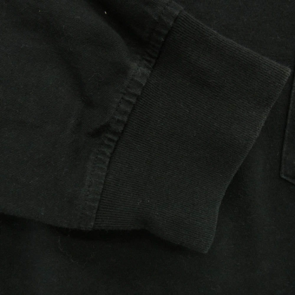 Supreme シュプリーム 19AW Cat L/S Pocket Tee キャット ポケット 長袖 Tシャツ ブラック系 M【中古】