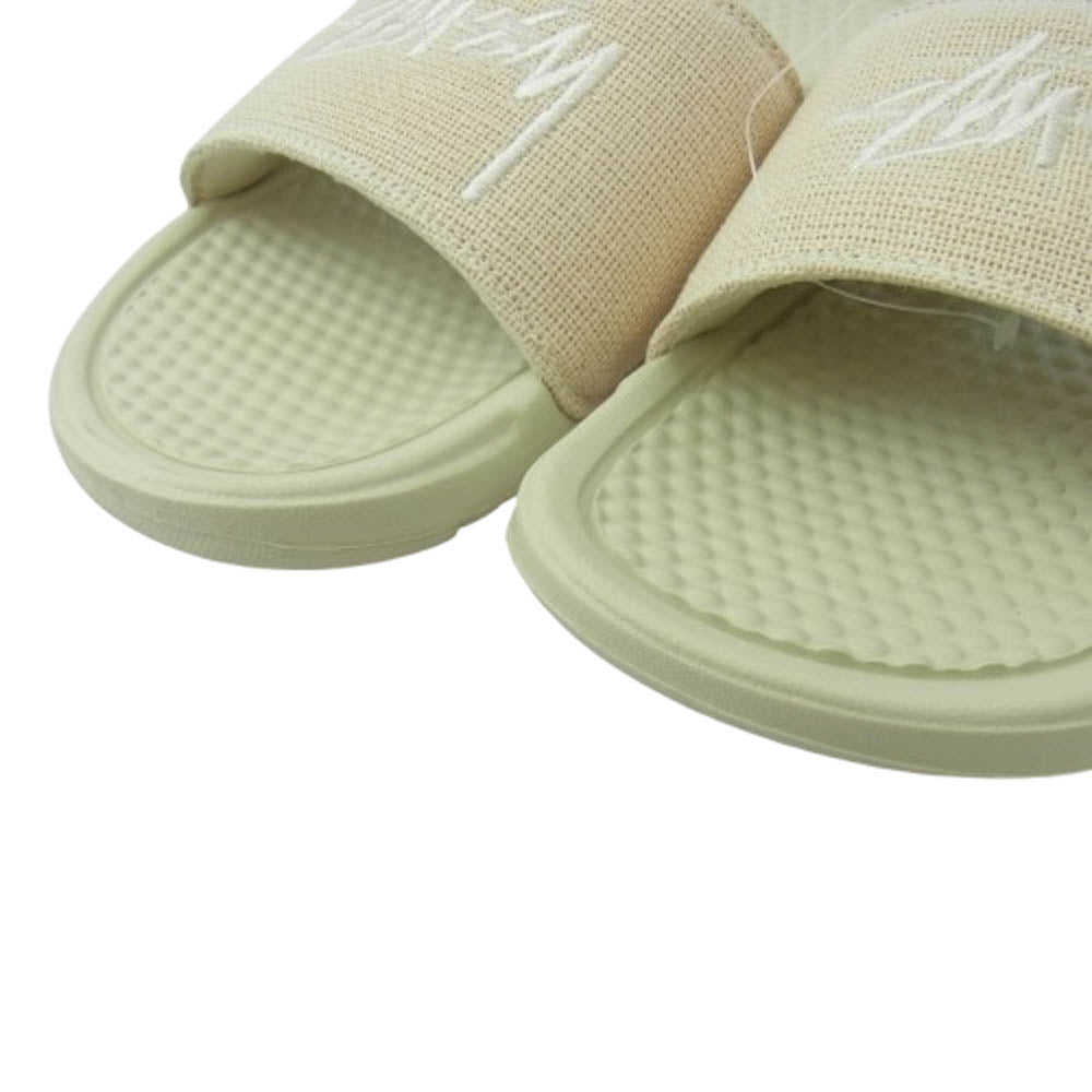 NIKE ナイキ DH1584-200 × STUSSY ステューシー BENASSI SLIDE STONE ベナッシ スライドストーン サンダル ベージュ系 27cm【新古品】【未使用】【中古】