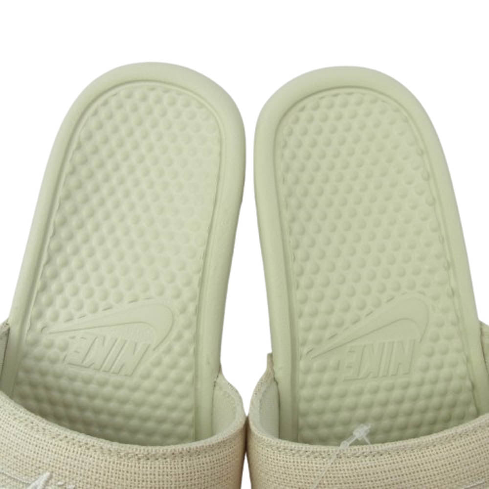 NIKE ナイキ DH1584-200 × STUSSY ステューシー BENASSI SLIDE STONE ベナッシ スライドストーン サンダル ベージュ系 27cm【新古品】【未使用】【中古】