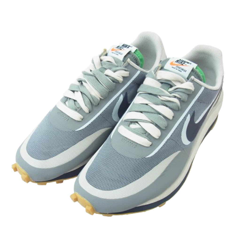 NIKE ナイキ DH3114-001 × CLOT × Sacai LD Waffle Grey Obsidian Cool Grey ワッフル グレーオブシディアン クールグレー グレー系 26.5cm【中古】