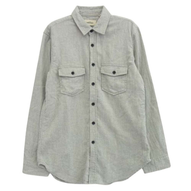 FEAR OF GOD フィアオブゴッド コットン 長袖シャツ グレー系 S【中古】
