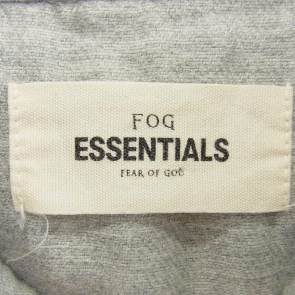 FEAR OF GOD フィアオブゴッド コットン 長袖シャツ グレー系 S【中古】