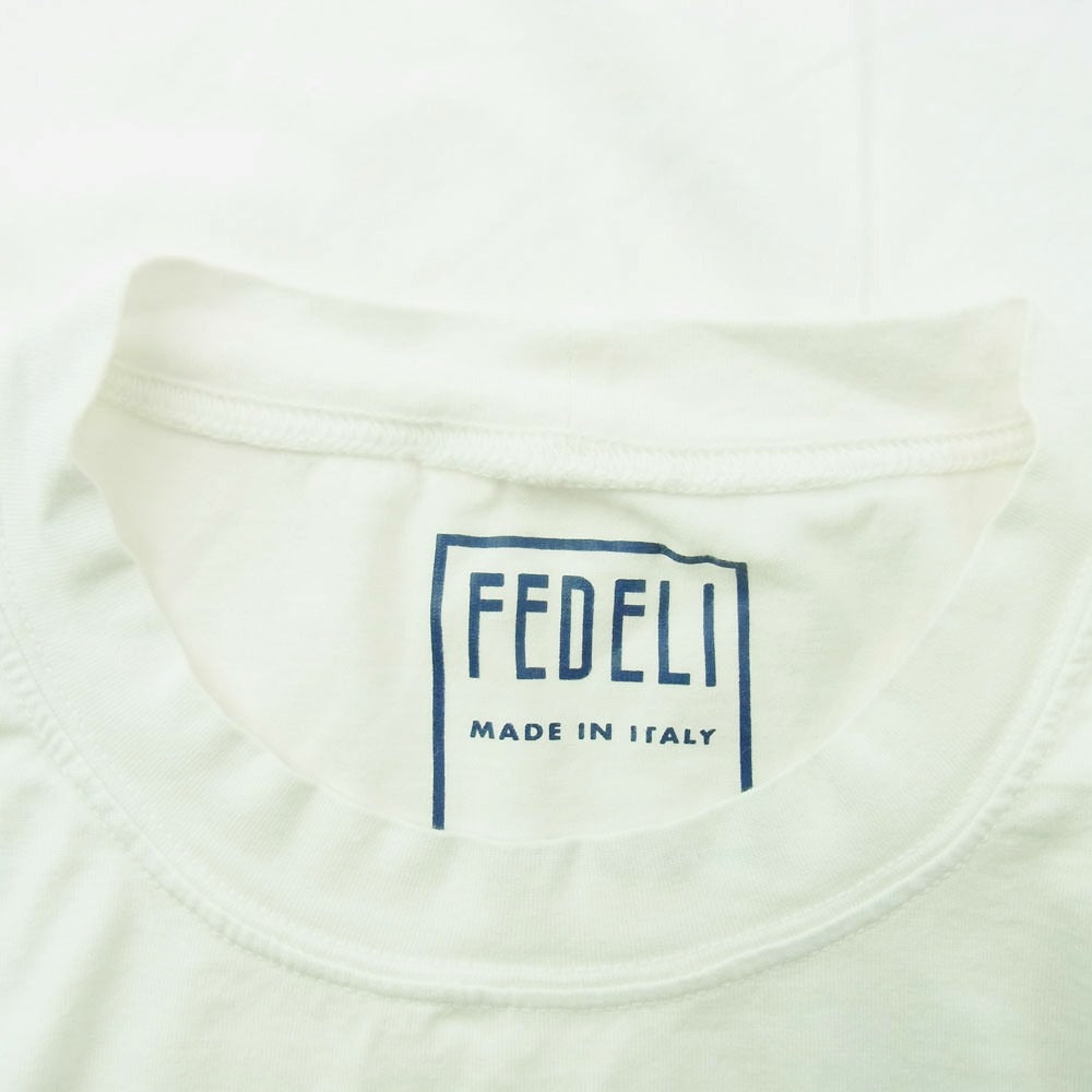 フェデーリ カットソー 半袖 Tシャツ ホワイト系 50【中古】