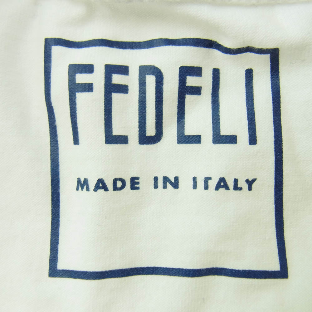 フェデーリ カットソー 半袖 Tシャツ ホワイト系 50【中古】