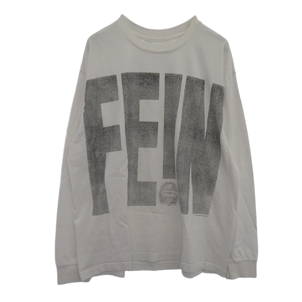 トラヴィススコット Utopia Fe!N Long L/S Tee ユートピア フィン ロングスリーブカットソー 長袖 Tシャツ ホワイト系 XL【中古】