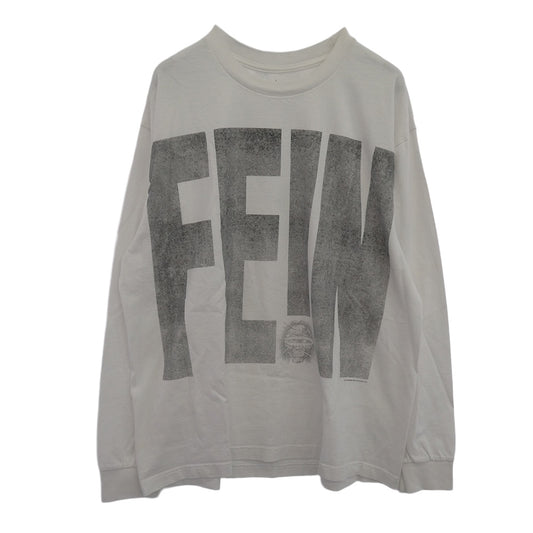 トラヴィススコット Utopia Fe!N Long L/S Tee ユートピア フィン ロングスリーブカットソー 長袖 Tシャツ ホワイト系 XL【中古】