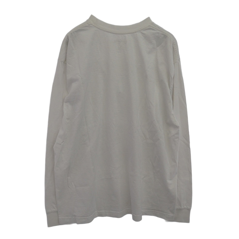 トラヴィススコット Utopia Fe!N Long L/S Tee ユートピア フィン ロングスリーブカットソー 長袖 Tシャツ ホワイト系 XL【中古】