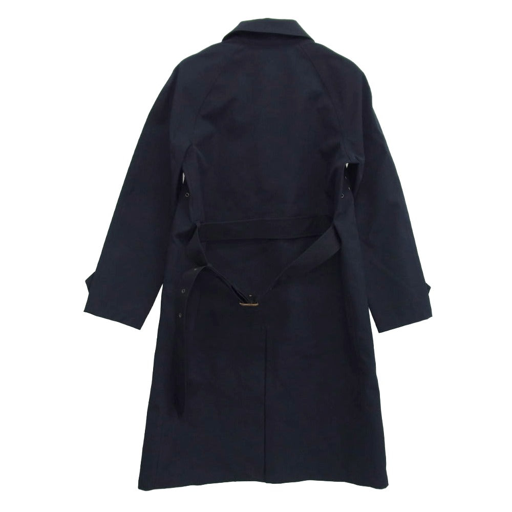 RALPH LAUREN ラルフローレン 着脱可ライナー付 ステンカラーコート ダークネイビー系 49【中古】