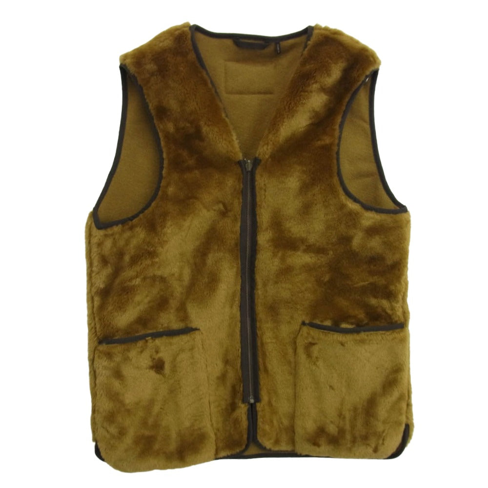 Barbour バブアー ボア ライナー ジップアップ ブラウン系 サイズ不明【中古】
