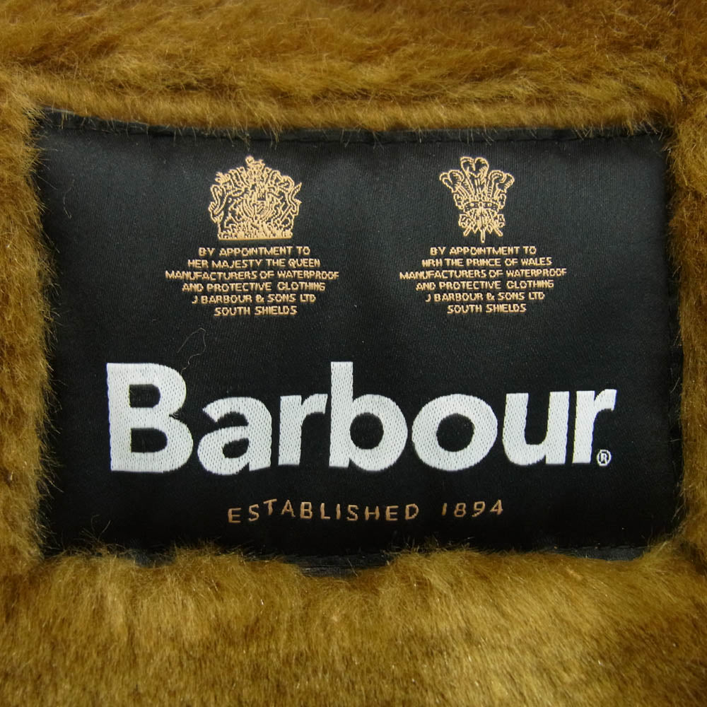 Barbour バブアー ボア ライナー ジップアップ ブラウン系 サイズ不明【中古】