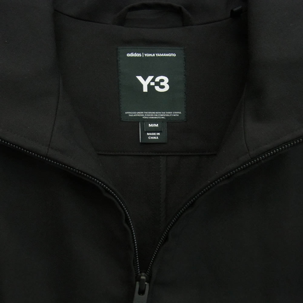 Y-3 Yohji Yamamoto ワイスリー ヨウジヤマモト IW7462 × adidas M REF WO TT アディダス ジャージ トラックジャケット ブラック系 M【中古】
