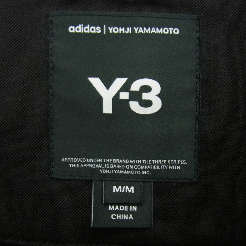 Y-3 Yohji Yamamoto ワイスリー ヨウジヤマモト IW7462 × adidas M REF WO TT アディダス ジャージ トラックジャケット ブラック系 M【中古】