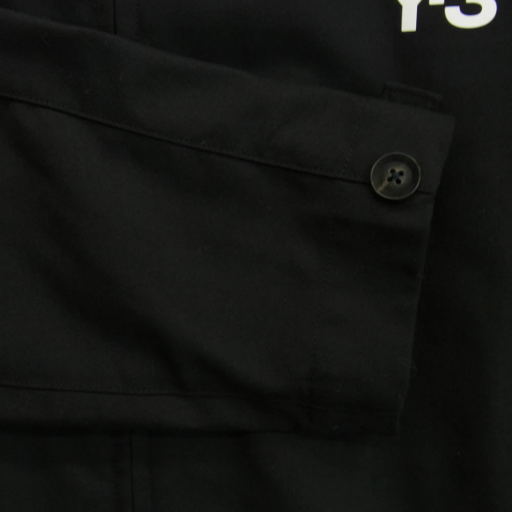 Y-3 Yohji Yamamoto ワイスリー ヨウジヤマモト IW7462 × adidas M REF WO TT アディダス ジャージ トラックジャケット ブラック系 M【中古】