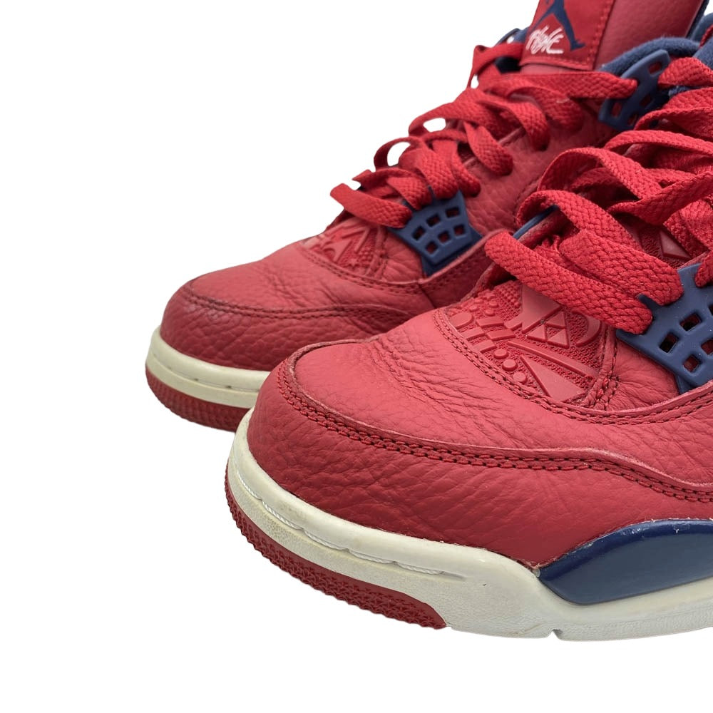 NIKE AIR JORDAN ナイキ ジョーダン CI1184-617 Air Jordan 4 Retro SE FIBA AJ4エアジョーダン フィバ スニーカー レッド系 27cm【中古】