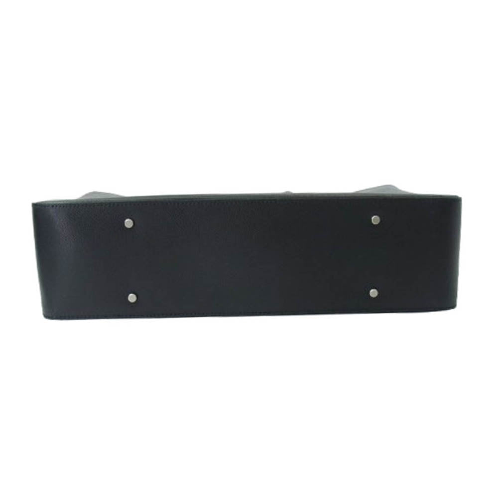 アニアリ 33-01000 S-Film Leather エスフィルムレザー ブリーフバッグ ブラック系【極上美品】【中古】