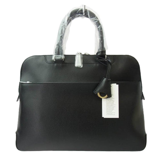 aniary アニアリ 33-01001 S-Film Leather エスフィルムレザー ブリーフバッグ ブラック系【極上美品】【中古】