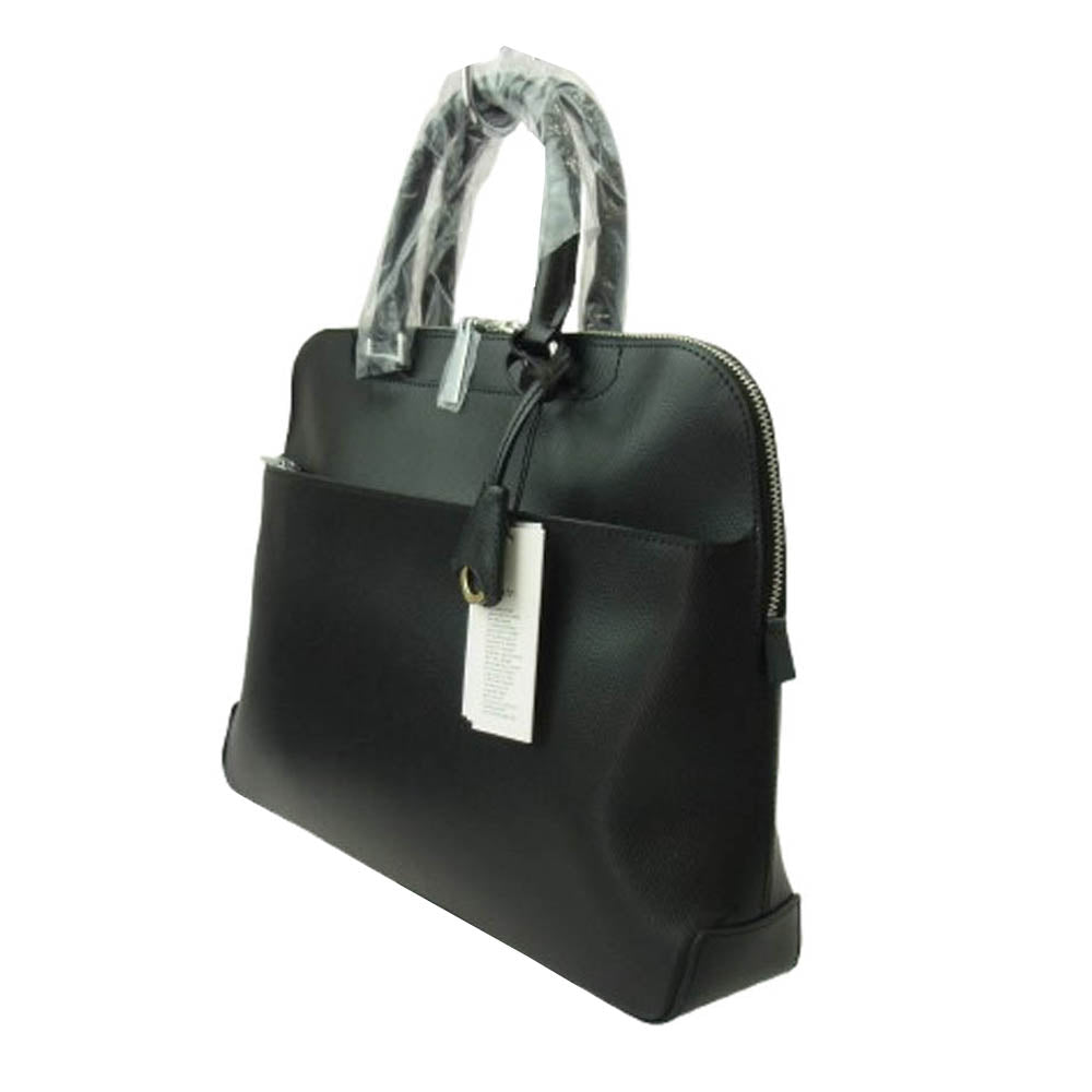 aniary アニアリ 33-01001 S-Film Leather エスフィルムレザー ブリーフバッグ ブラック系【極上美品】【中古】