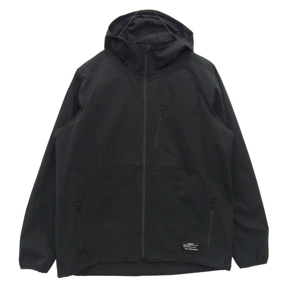 uniform experiment ユニフォームエクスペリメント UE-200046 MIL ZIP HOODED BLOUSON ジップ フーデッド ブルゾン ジャケット ブラック系 4【中古】