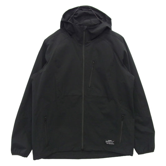 uniform experiment ユニフォームエクスペリメント UE-200046 MIL ZIP HOODED BLOUSON ジップ フーデッド ブルゾン ジャケット ブラック系 4【中古】