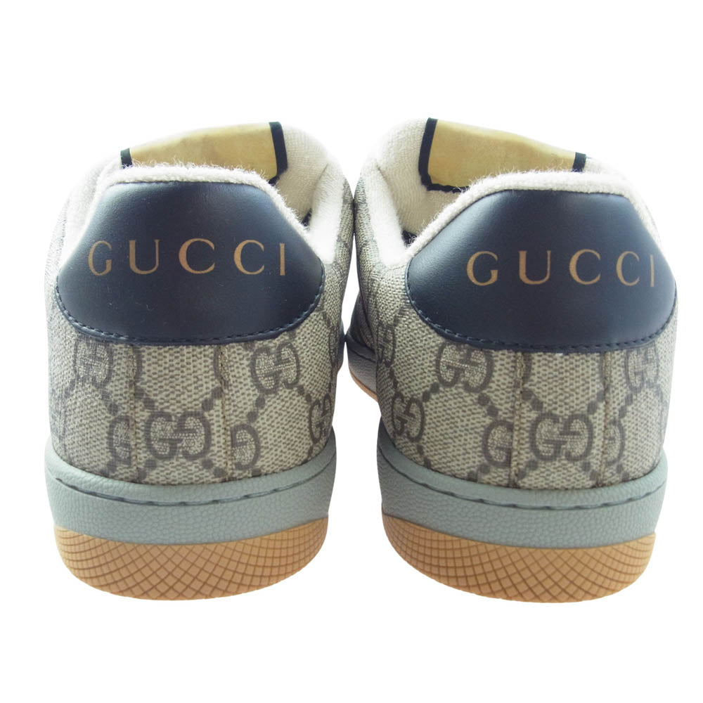 GUCCI グッチ 674530 SCREENER スクリーナー GGマーモント ローカット スニーカー マルチカラー系 7.5【新古品】【未使用】【中古】