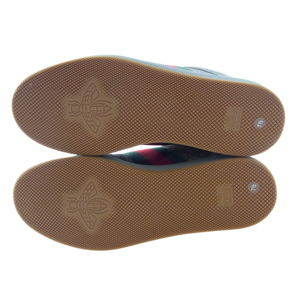 GUCCI グッチ 674530 SCREENER スクリーナー GGマーモント ローカット スニーカー マルチカラー系 7.5【新古品】【未使用】【中古】