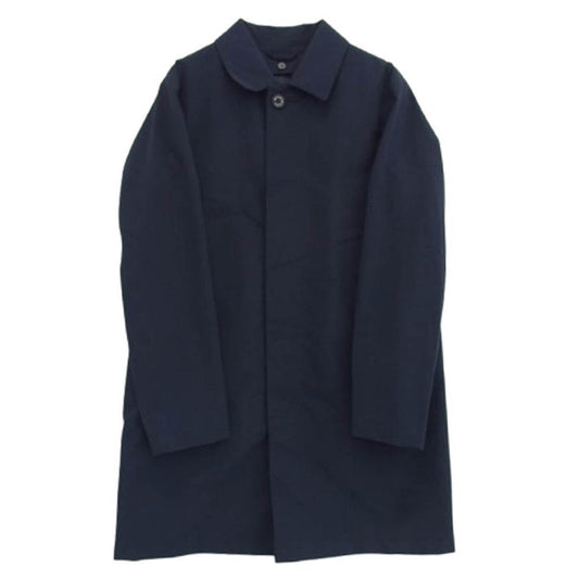 Mackintosh マッキントッシュ G1A65-610-28 DUNKELD ダンケルド ステンカラー コート ライナー付き ネイビー系 40【中古】