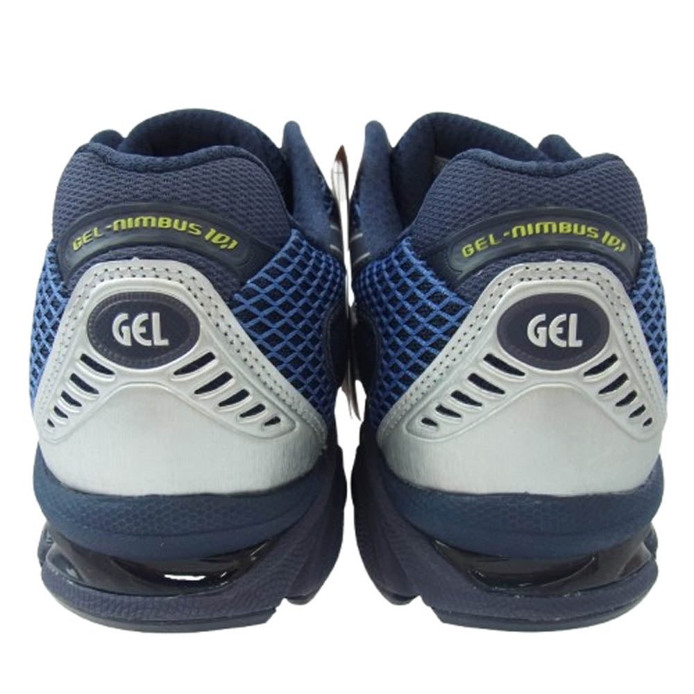 asics アシックス 1203a599-400 SPORTSTYLE GEL-NIMBUS 10.1 アシックス スポーツスタイル ゲル ニンバス 10.1 ローカット スニーカー ブルー系 28.5cm【極上美品】【中古】