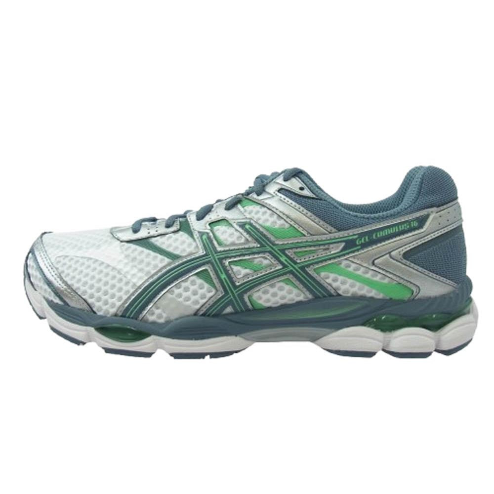 asics アシックス 1203a733-100 SPORTSTYLE GEL-CUMULUS 16 アシックス スポーツスタイル ゲル キュムラス 16 ローカット スニーカー ホワイト系 グリーン系 28.5cm【極上美品】【中古】