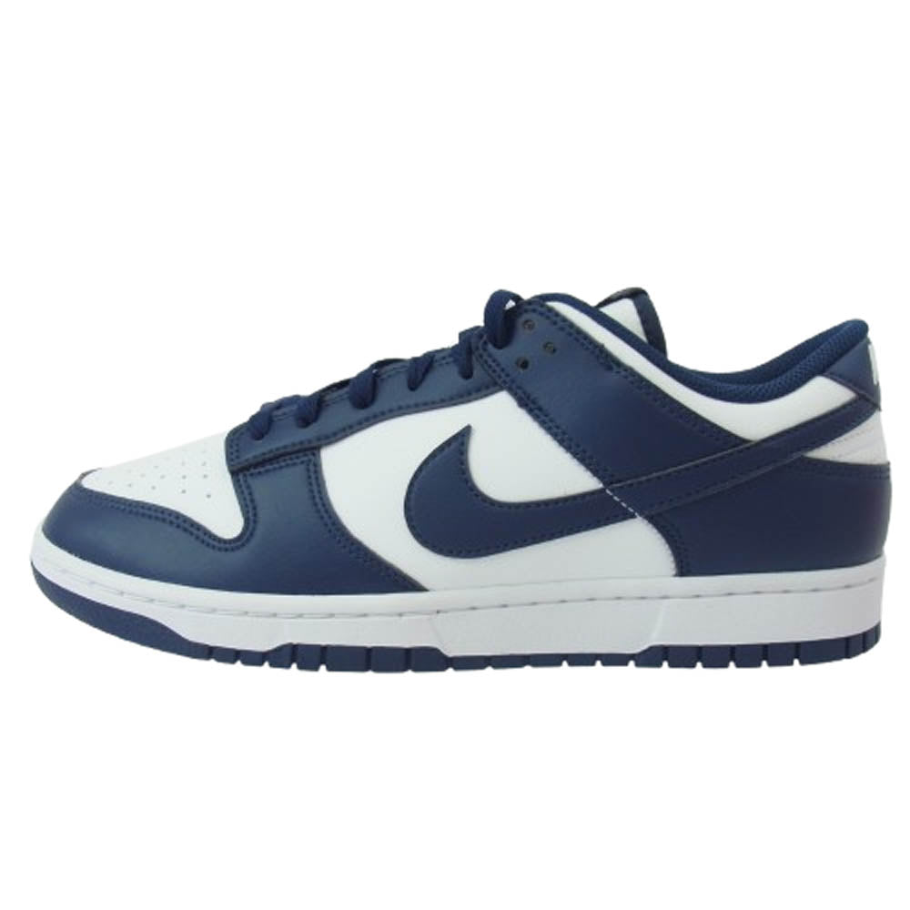 NIKE ナイキ HF5441-107 DUNK LOW RETRO ダンク ロー レトロ スニーカー ホワイト系 ネイビー系 28.5cm【極上美品】【中古】