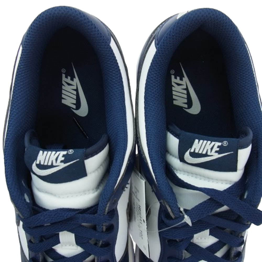 NIKE ナイキ HF5441-107 DUNK LOW RETRO ダンク ロー レトロ スニーカー ホワイト系 ネイビー系 28.5cm【極上美品】【中古】