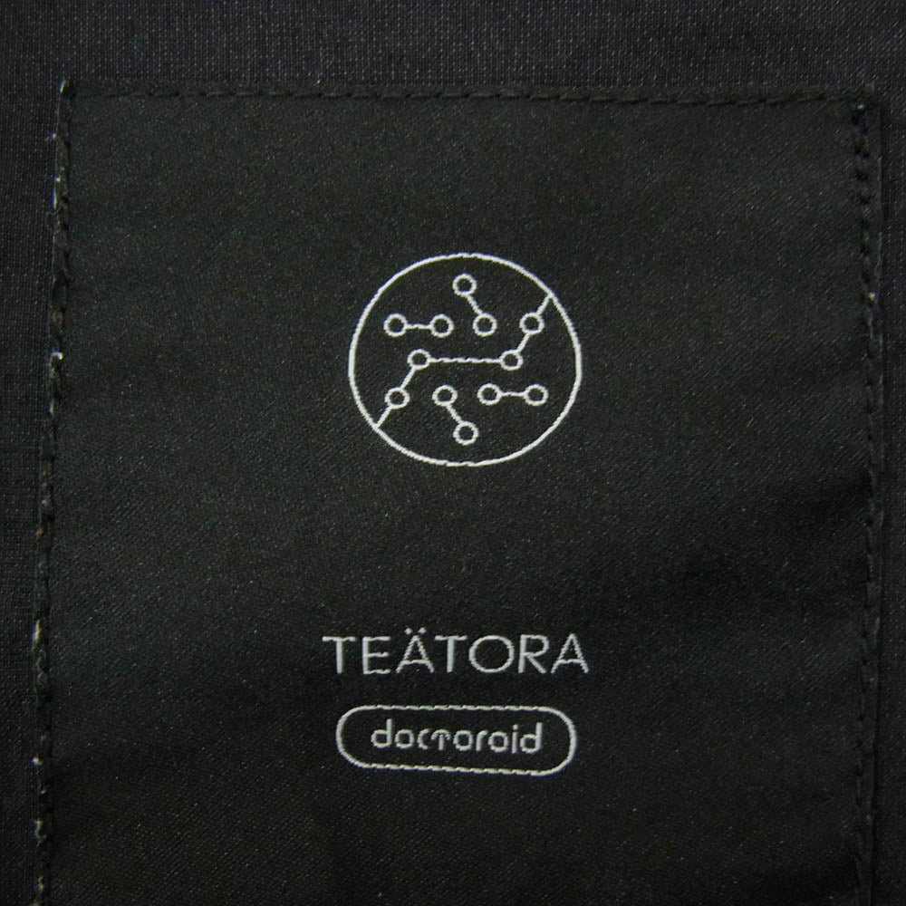 TEATORA テアトラ TT-POLO-DR CAPSULESNAP POLO SHIRT 半袖 ポロシャツ ダークグレー系 サイズ不明【中古】