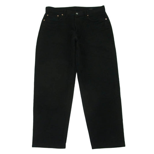 COMOLI コモリ 23AW Y03-03018 モールスキン 5P パンツ テーパード パンツ コットン 日本製 ブラック系 3【中古】
