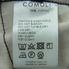 COMOLI コモリ 23AW Y03-03018 モールスキン 5P パンツ テーパード パンツ コットン 日本製 ブラック系 3【中古】