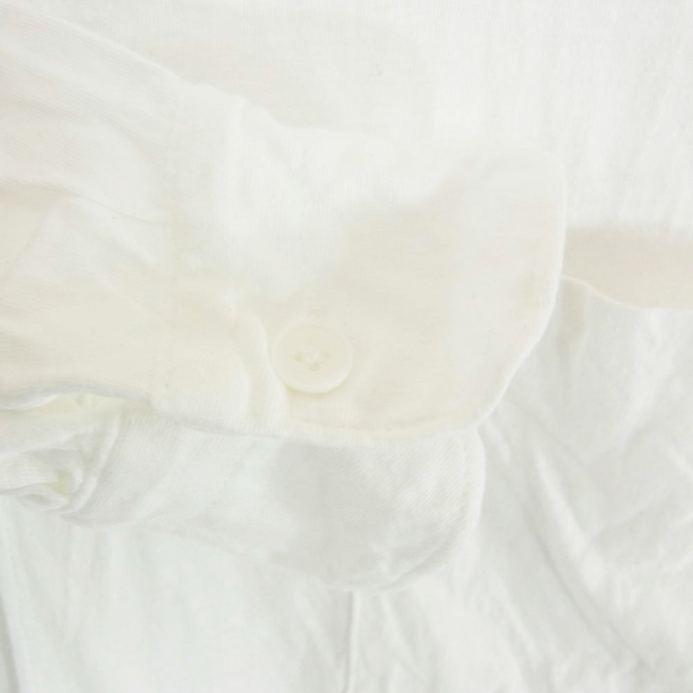 COMOLI コモリ 25SS B01-05040 ジャージ コモリシャツ 長袖シャツ ホワイト ホワイト系 2【中古】