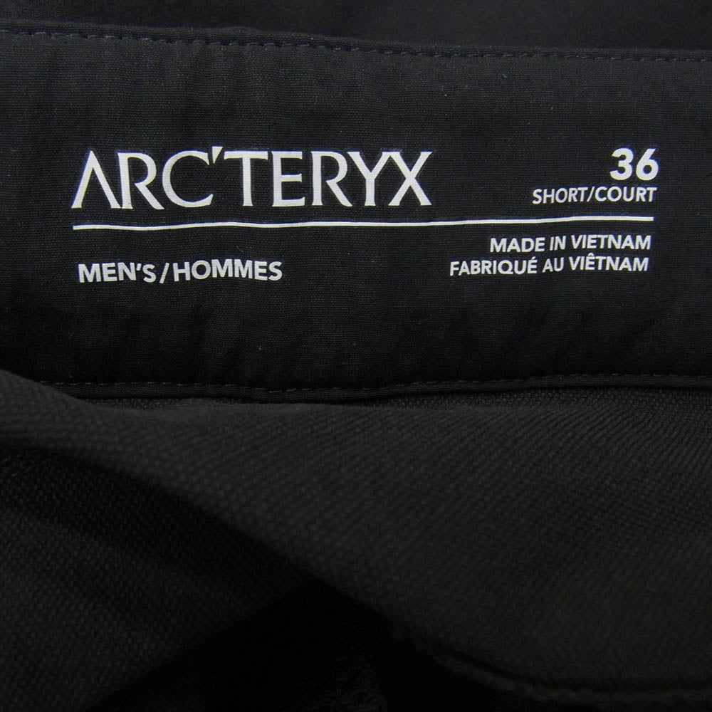 ARC'TERYX アークテリクス X000008028 GAMMA PANTS ガンマ パンツ ブラック系 36【極上美品】【中古】