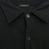 COMOLI コモリ 25SS B01-05040 ジャージ コモリシャツ 長袖シャツ ブラック ダークネイビー系 2【中古】